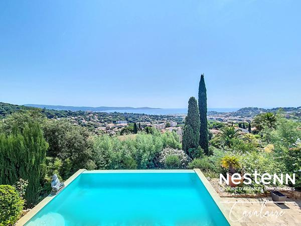 Maison Cavalaire-sur-mer 4 pièces 180 m2 vue mer et piscine