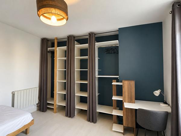 Appartement T4 meublé - 82 m² - Centre-ville / Ruban Bleu