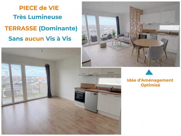 Appartement à vendre 2 pièces 41,46 m² Tours