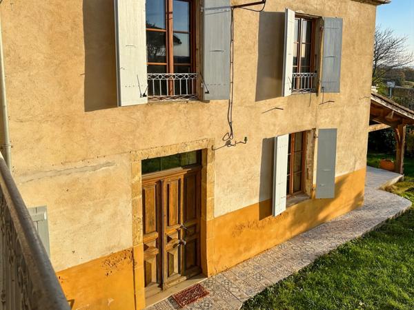 Dpt Gers (32) à vendre à LUPIAC - maison P6 de 150 m2 - terrain de 1868 m2
