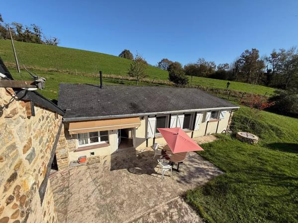 Belle maison en pierre, avec dépendances et une vue magnifique sur les Pyrénées