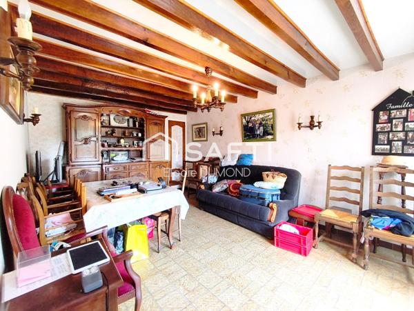 Jolie maison individuelle d'une surface habitable de 109 m2 sur terrain de 1500 m2