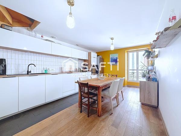 T5 en Duplex de caractère 132 m² + terrain + dépendance