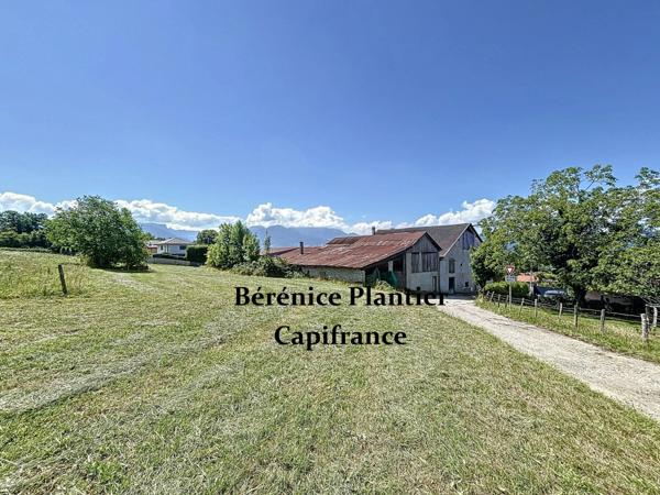 Opportunité rare – Tènement foncier sur les hauteurs de CONTAMINE SUR ARVE (74) , vue vallée & exposition plein sud