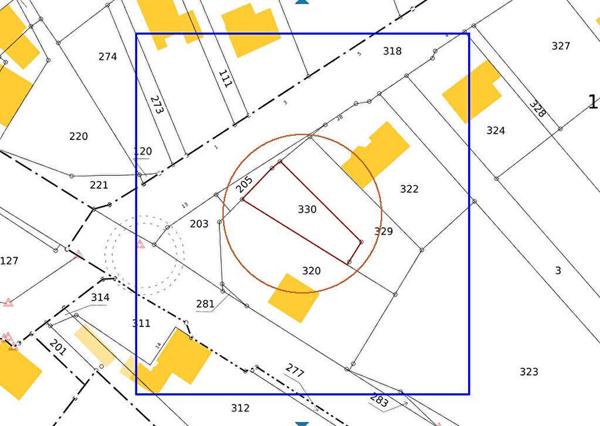 Terrain 935 m2