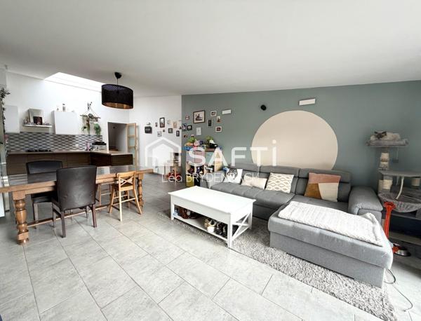 Maison 5 pièces - 4ch - jardin - secteur Dampierre