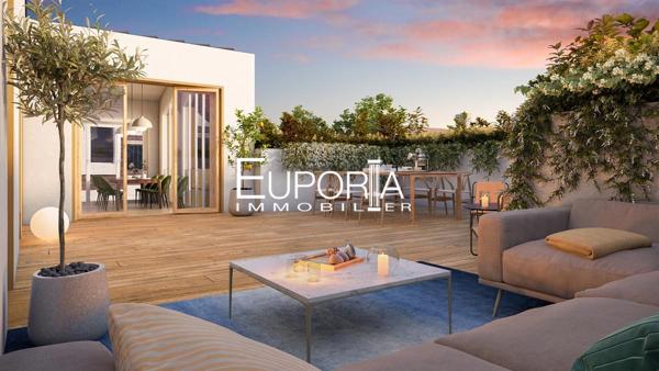 Puteaux – Appartement familial 4 pièces avec terrasse – 92 m² – Résidence de standing aux portes de Paris