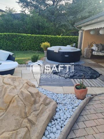 Superbe villa sur Charnay les Mâcon, 5 chambres,avec piscine