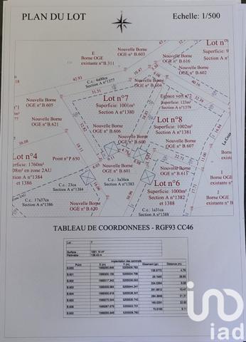 Terrain à vendre 1 001 m² Razès