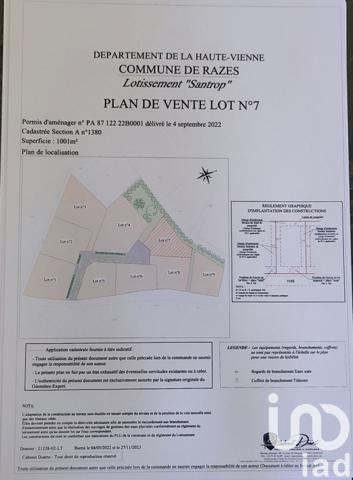 Terrain à vendre 1 001 m² Razès
