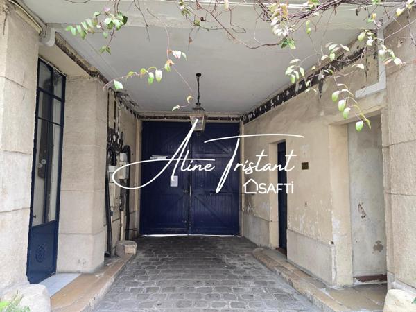 Studio 9m2 - Kitchenette - salle de douche - wc