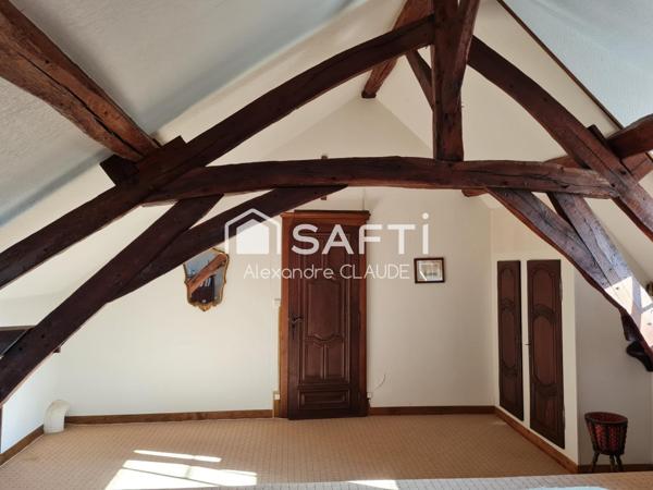 Maison 4 pièces au calme sur grand terrain