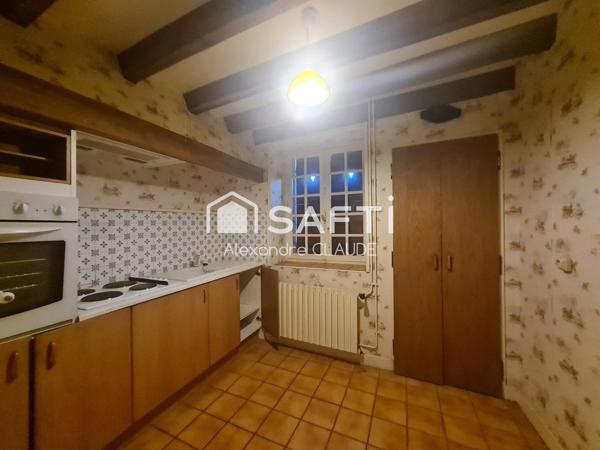 Maison 4 pièces au calme sur grand terrain