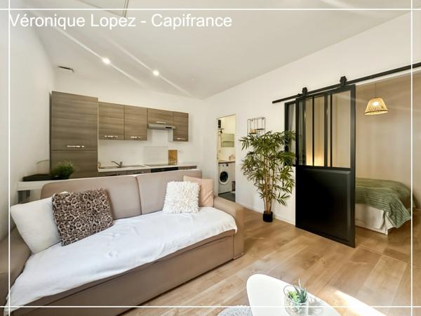 Agen, immeuble de rapport entièrement rénové composé d'un T1 bis et d'un T4. Immeuble vendu loué et meublé