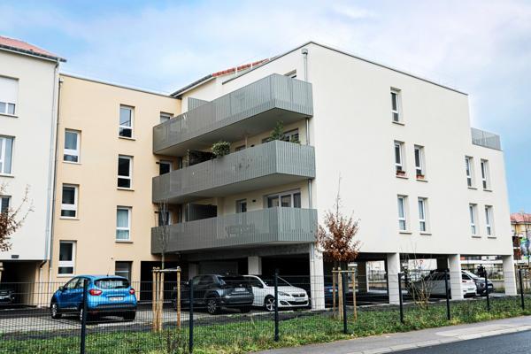 Appartement F5 de 102 m² à Woippy avec box et parking privatif