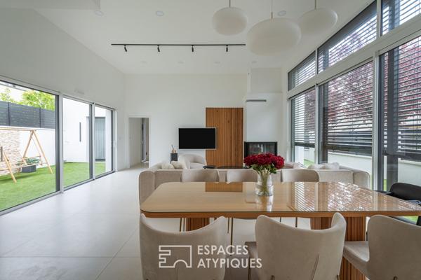 Maison contemporaine de plain pied