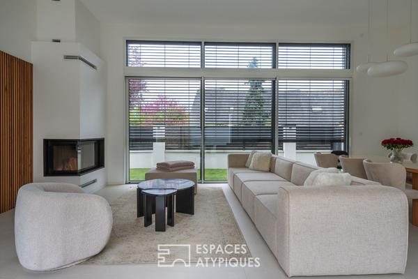 Maison contemporaine de plain pied