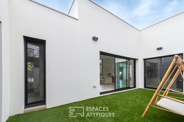 Maison contemporaine de plain pied