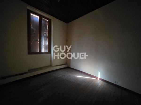 Maison 4 pièces à rénover + Toiture et charpentes neuves !