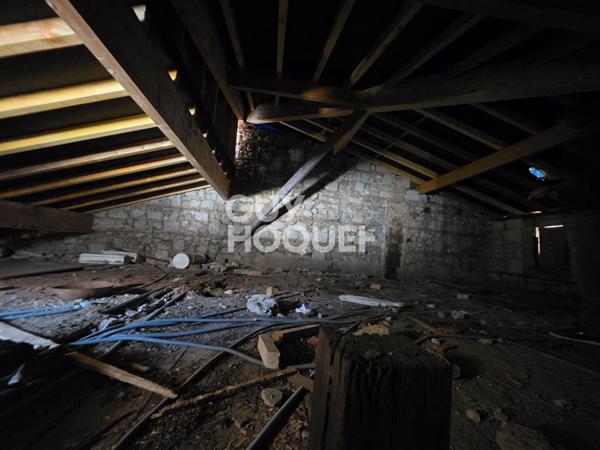 Maison 4 pièces à rénover + Toiture et charpentes neuves !