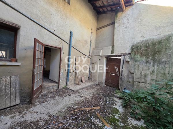 Maison 4 pièces à rénover + Toiture et charpentes neuves !