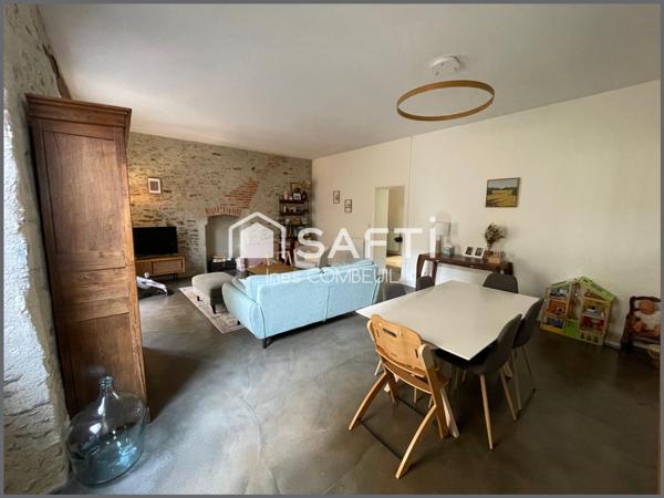 JARDIN DES PLANTES, TRÈS BEAU T4 ENTIÈREMENT RÉNOVÉ AVEC COUR PRIVATIVE