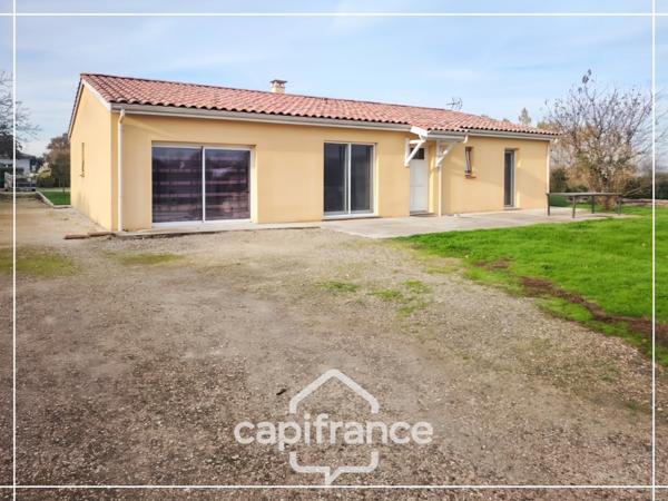 Exceptionnel : maison récente + grand terrain + prestations modernes !