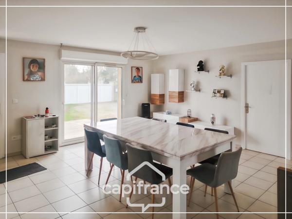 Exceptionnel : maison récente + grand terrain + prestations modernes !