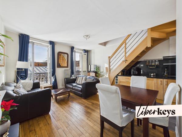 Exclusivité ! Duplex de charme 4 pièces en plein coeur de La Varenne 