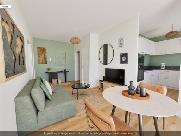 Appartement à vendre |  Bron |  3 pièces | 72,4 m²