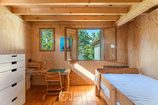 Maison neuve à ossature bois style anglo-normand dans le parc de Maisons-Laffitte