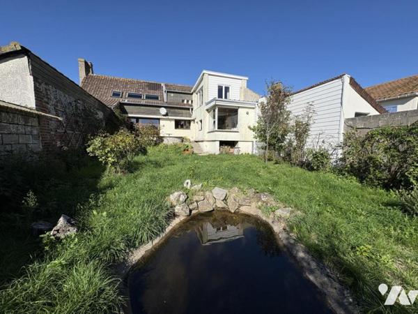 Maison 3 chambres jardin garage a conforter