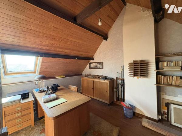 Maison 3 chambres jardin garage a conforter