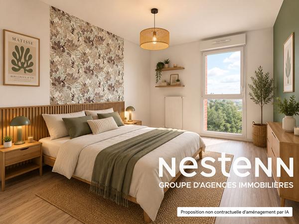 CAPINGHEM. HUMANICITE T2 de 39 m² et parking