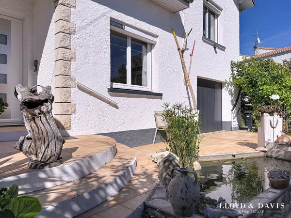 Royan centre : maison 140 m², 4 chambres, terrrain 660m²