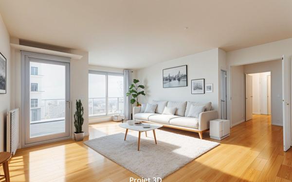 Appartement à vendre    3 pièces • 69,07 m2 Lyon 4