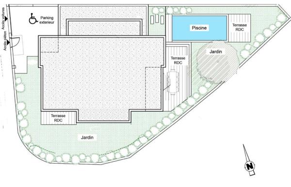 Villa de Prestige avec Garage, Jardin et Piscine - Le Bouscat Centre