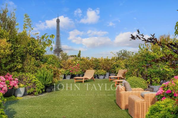 Passy / Muette - Exceptionnel penthouse avec terrasse panoramique et vue Tour Eiffel
