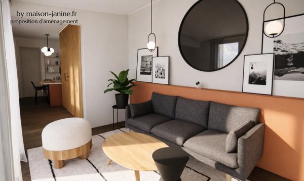 Maison 3 pièces - 47 m² Exclusivité efficity