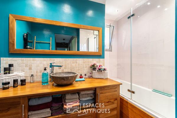 Appartement duplex dernier étage proche mer au Cap Brun