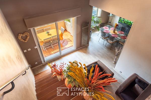 Appartement duplex dernier étage proche mer au Cap Brun