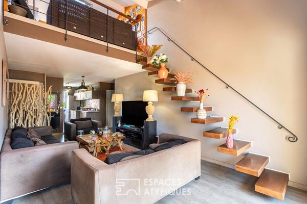 Appartement duplex dernier étage proche mer au Cap Brun