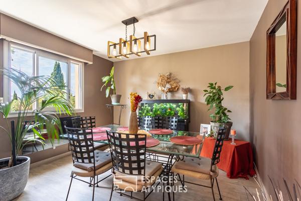 Appartement duplex dernier étage proche mer au Cap Brun