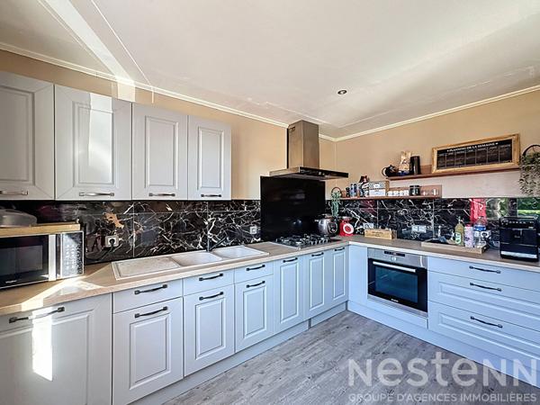 Maison 3 Chambres, 2 garages avec jardin calme - 119m², Inzinzac-Lochrist