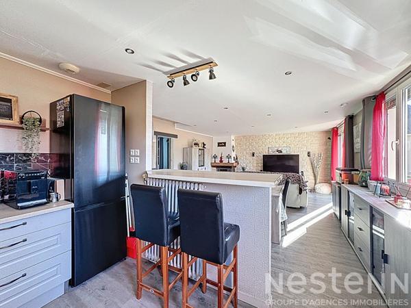 Maison 3 Chambres, 2 garages avec jardin calme - 119m², Inzinzac-Lochrist