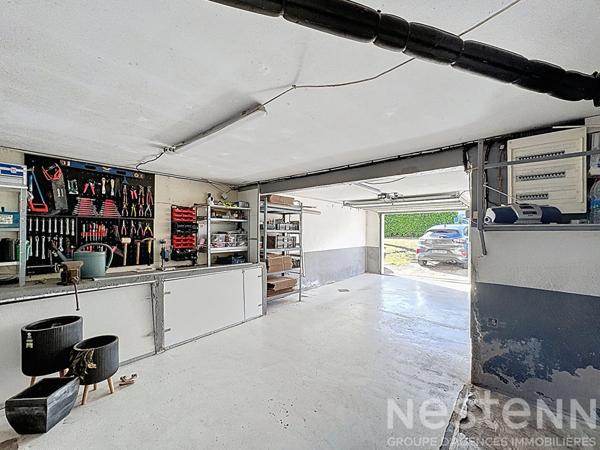 Maison 3 Chambres, 2 garages avec jardin calme - 119m², Inzinzac-Lochrist