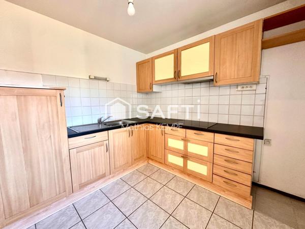 Spacieux T2 de 63.5m² - Parking, Cave & Balcon