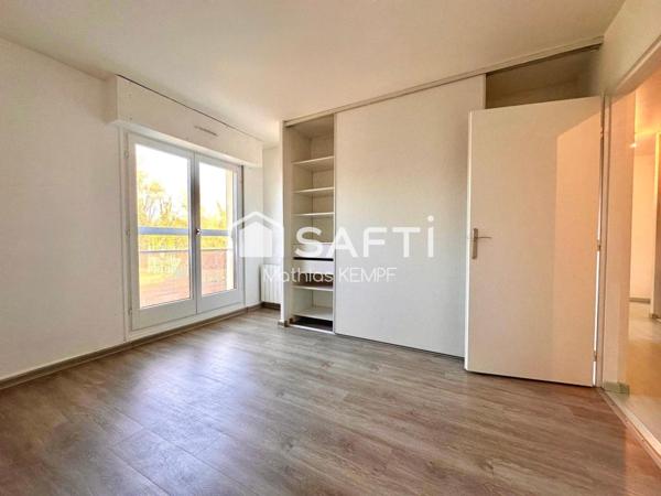 Spacieux T2 de 63.5m² - Parking, Cave & Balcon