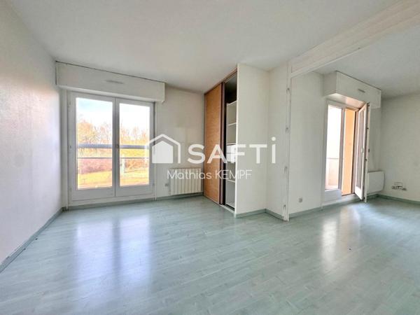 Spacieux T2 de 63.5m² - Parking, Cave & Balcon