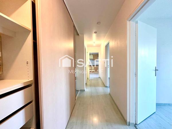 Spacieux T2 de 63.5m² - Parking, Cave & Balcon